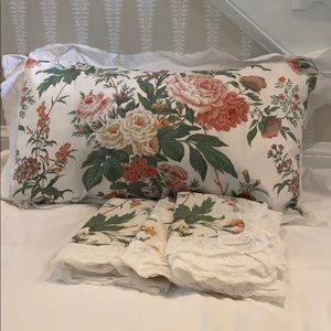 Rare vintage Liberty of London king pillow shams